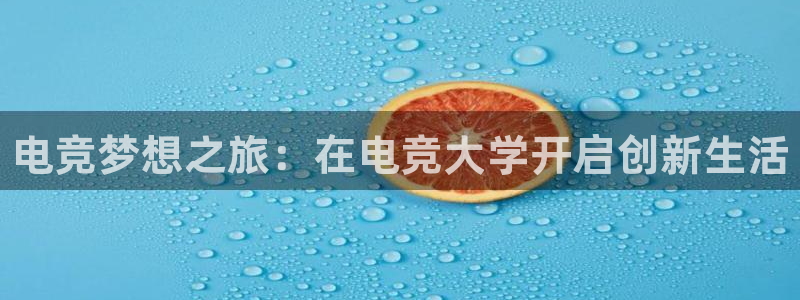 南宫电竞app：电竞梦想之旅：在电竞大学开启创新生活